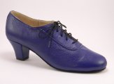women's oxford tango shoe and ballroom practice shoe royal
