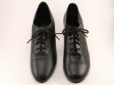 women's oxford tango shoe and ballroom practice shoe black toes